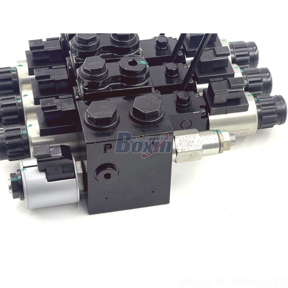 Manual 3 Spool Sectional Directional Valve - DCV58 Series | Wholesale & OEM detail image